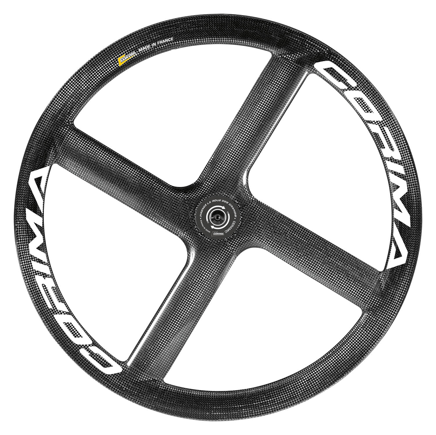Monobloc spokes carbon wheels for more performance on the track Track