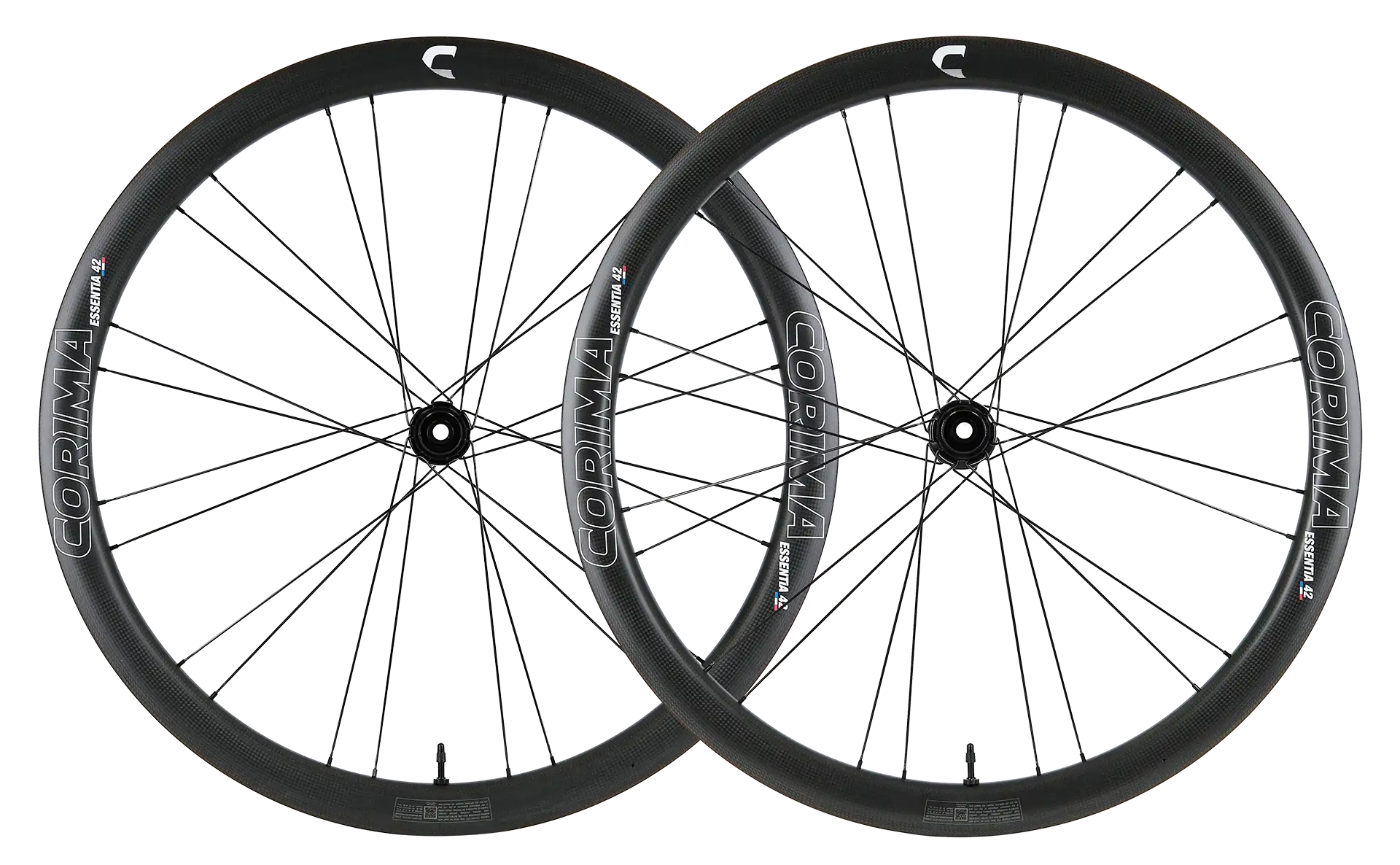 Carbon wheels CORIMA ESSENTIA 42 Tubeless Hooked - Corima