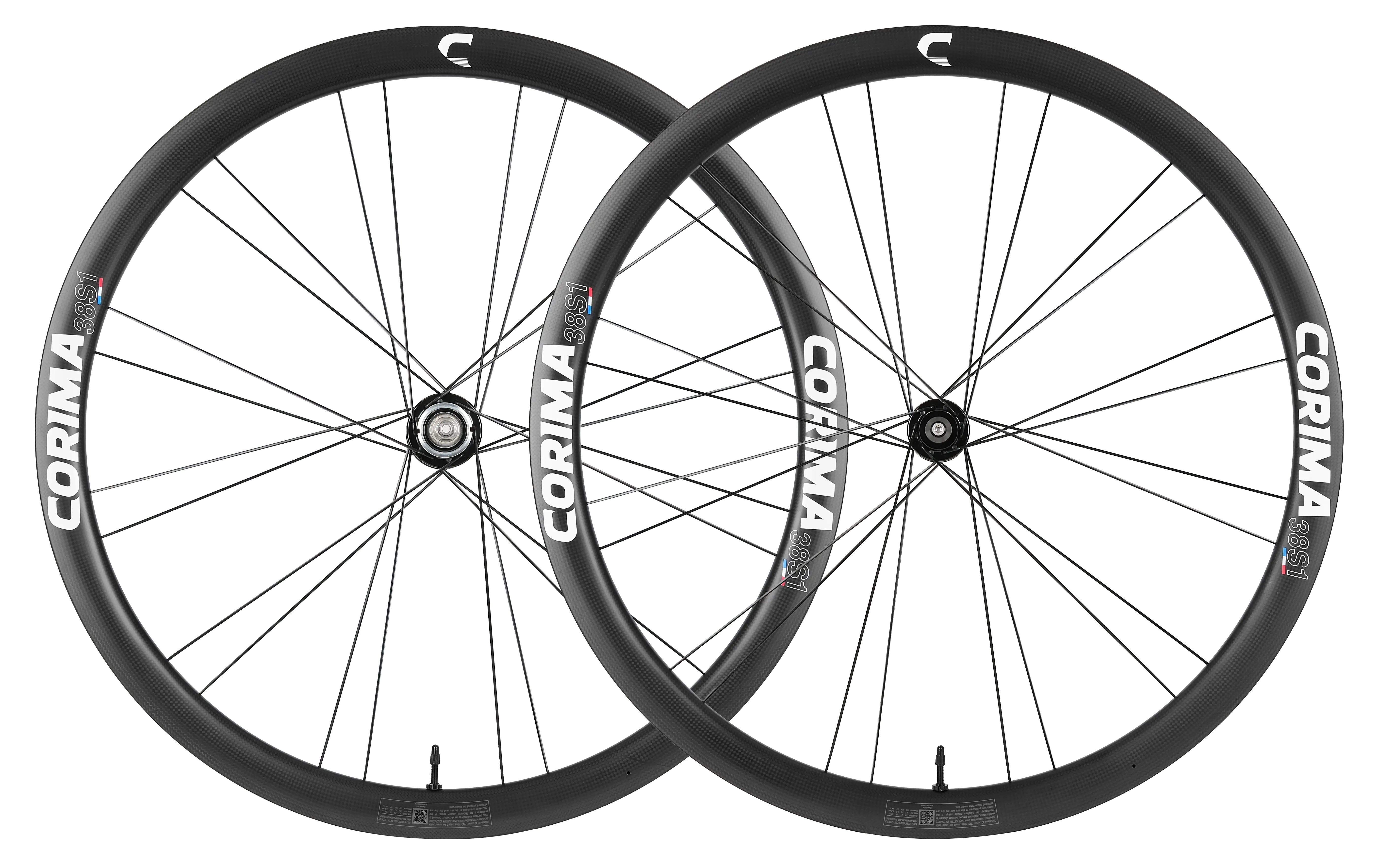 Carbon wheel CORIMA 38S1 Tubeless for track - Corima