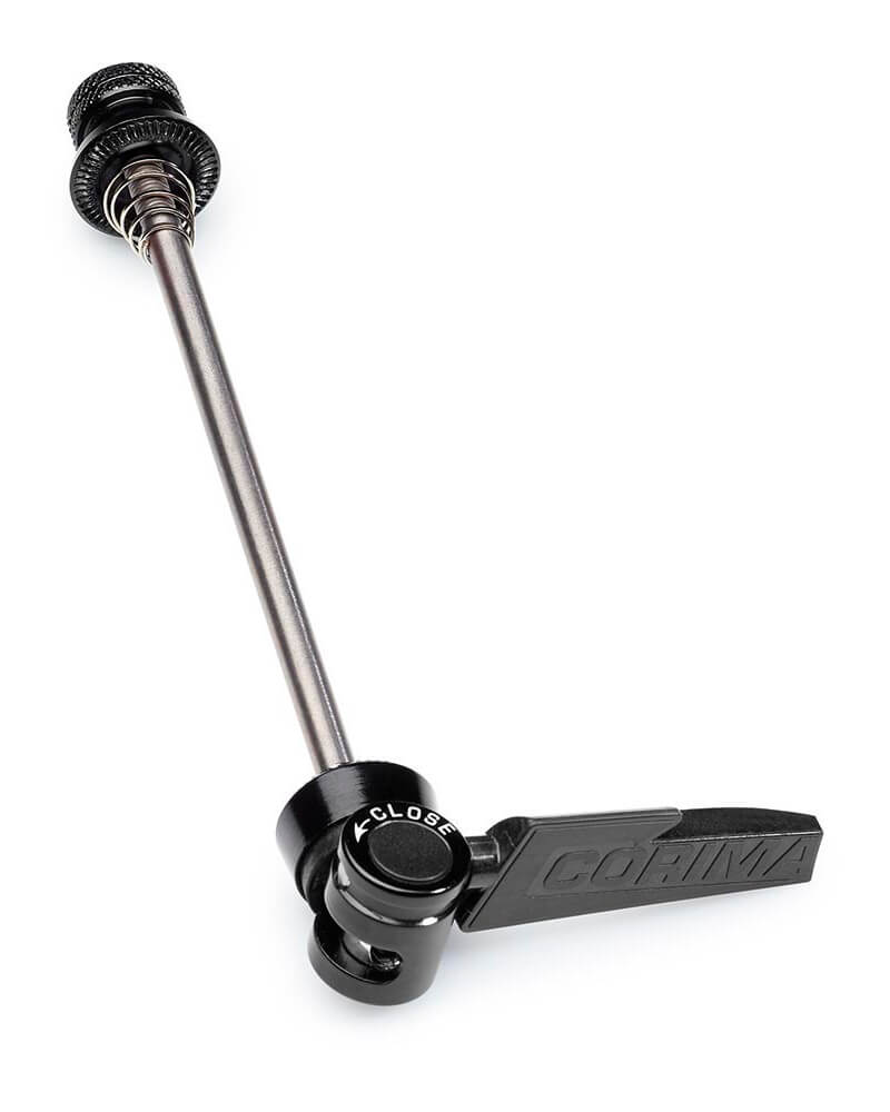 Front light quick release skewer with CORIMA carbon lever